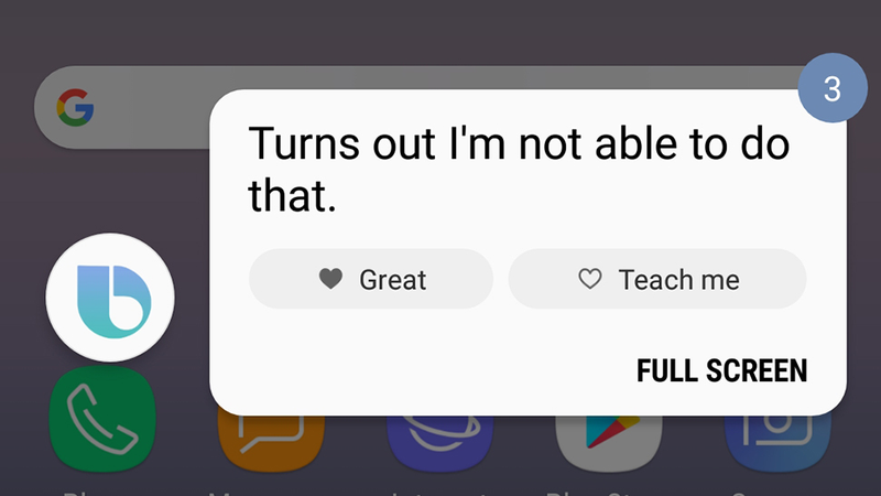 Bixby en acción